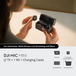 DJI Mic Mini (2TX + 1RX + Charging Case)