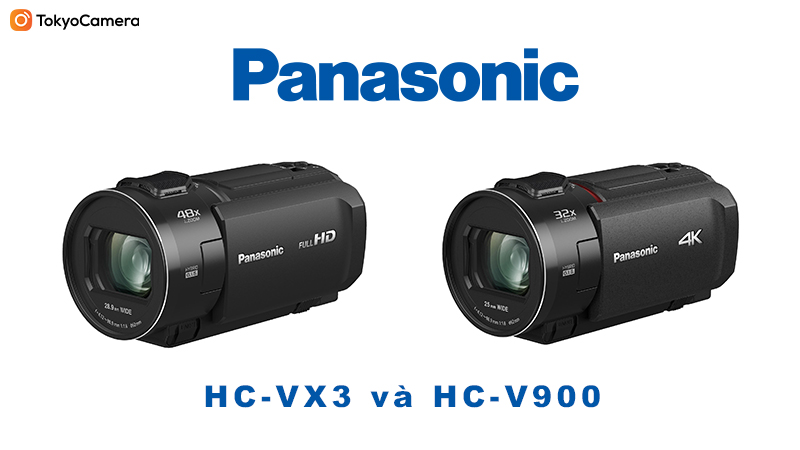 Panasonic HC-VX3 Và HC-V900