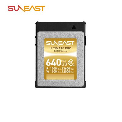 Thẻ Nhớ Suneast CFexpress Type B Card Gold Series 640 Gb