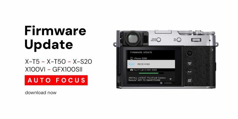 Firmware mới cho máy ảnh Fujifilm