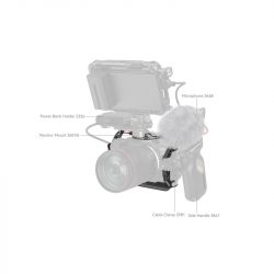 Alternative view of SmallRig HawkLock Quick Release Cage Cho Canon EOS R6 Mark II (4159B)