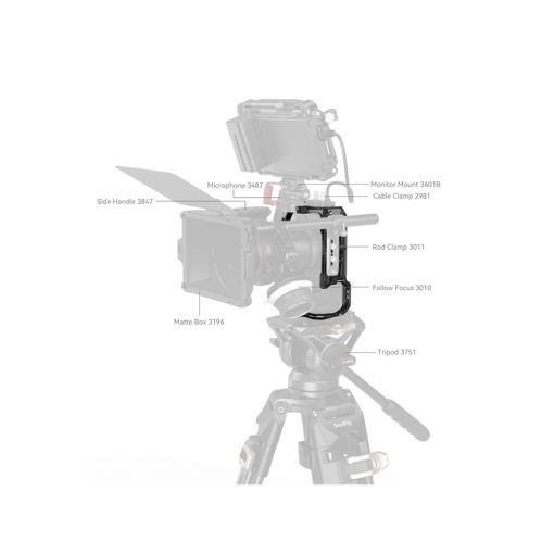 SmallRig HawkLock Quick Release Cage Cho Canon EOS R6 Mark II - Hình ảnh 7