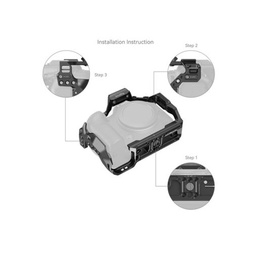 SmallRig HawkLock Quick Release Cage Cho Canon EOS R6 Mark II - Hình ảnh 6