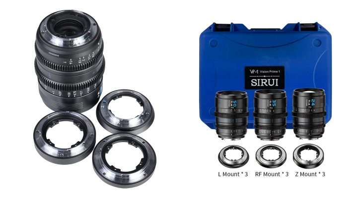 ra mắt ống kính sirui cine t1.4 vision prime 1