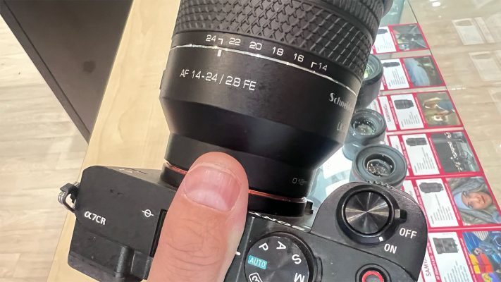 samyang kết hợp cùng schneider-kreuznach tạo ra ống kính 14-24mm f/2.8 fe