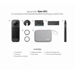 Alternative view of Insta360 X5 (Essentials Bundle)