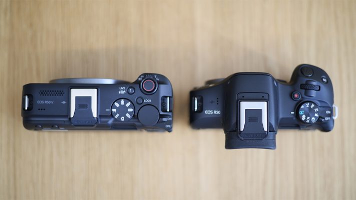 canon eos r50 v và r50