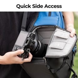 Alternative view of K&F Concept Beta (Xanh dương/Đen, 20L) - KF13.087AV7