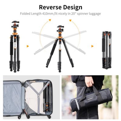 K&F Concept D254C1 Tripod