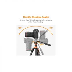 K&F Concept K234A7 FH-03 Fluid Head KF09.136