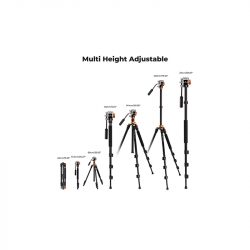 K&F Concept K234A7 FH-03 Fluid Head KF09.136