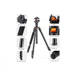 K&F Concept SA234 Camera Tripod