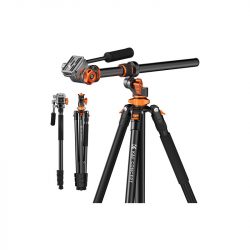 K&F Concept T254A7 with FH-03 Fluid Head KF09.137