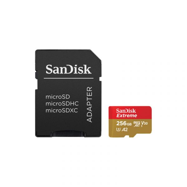 SanDisk 256GB Extreme UHS-I microSDXC