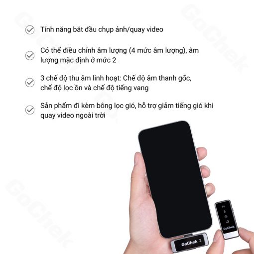 Micro thu âm GoChek Ultra S24 - Ảnh 4
