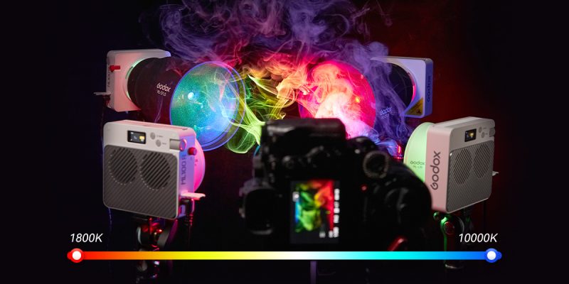 Review Đèn LED RGB Godox ML100R