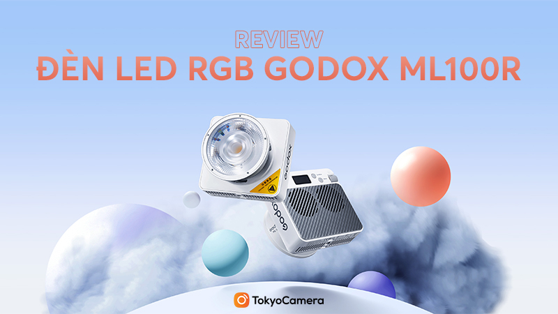 Review Đèn LED RGB Godox ML100R