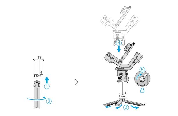 Hướng dẫn sử dụng DJI RS4