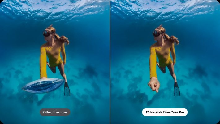Insta360 X5 Invisible Dive Case Pro
