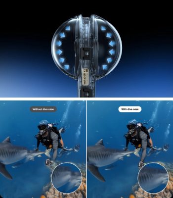 Insta360 X5 Invisible Dive Case Pro
