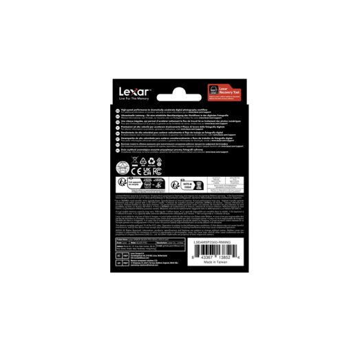 Thẻ nhớ Lexar 256GB ARMOR SILVER PRO UHS-II SDXC Card V60 - Ảnh 3