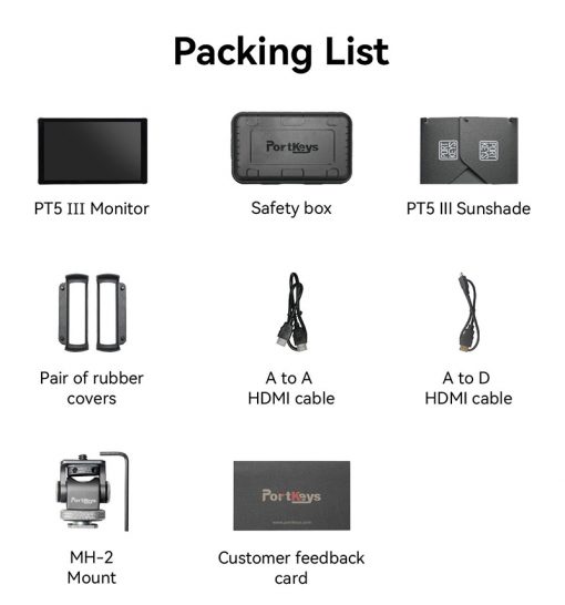 Monitor Portkeys PT5 III - Ảnh 3