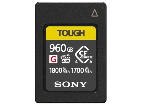 Sony nâng cấp thẻ CFexpress