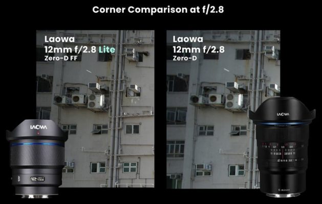 ra mắt  Laowa 12mm f/2.8 Lite Zero-D FF