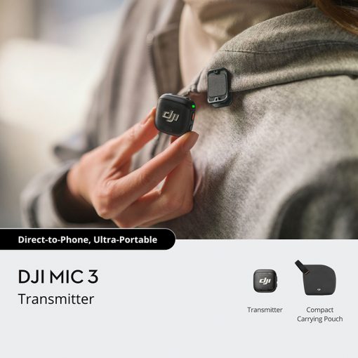 DJI Mic 3 Transmitter - Ảnh 3
