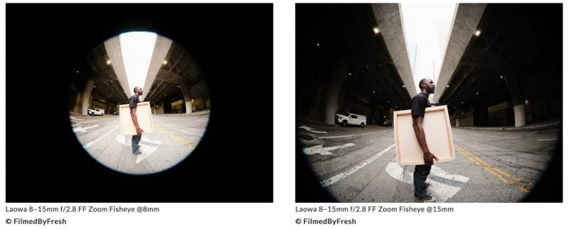 Laowa 8-15mm f/2.8 FF Zoom Fisheye
