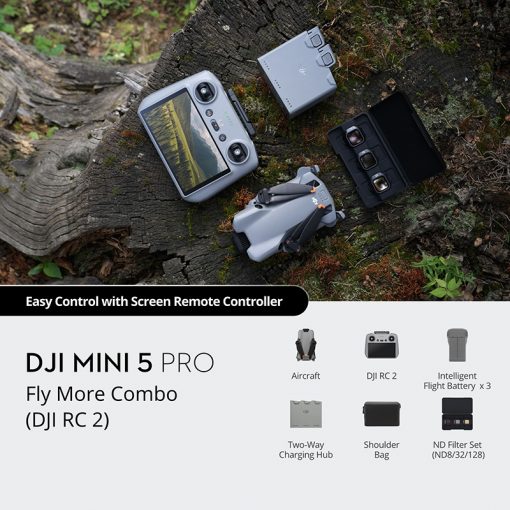 DJI Mini 5 Pro Fly More Combo (DJI RC 2)- Chính Hãng VAT - Ảnh 2