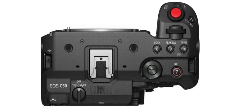 ra mắt Canon EOS C50
