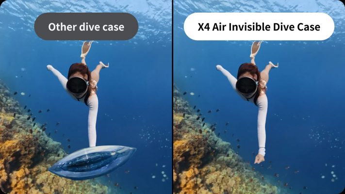 Insta360 X4 Air Invisible Dive Case
