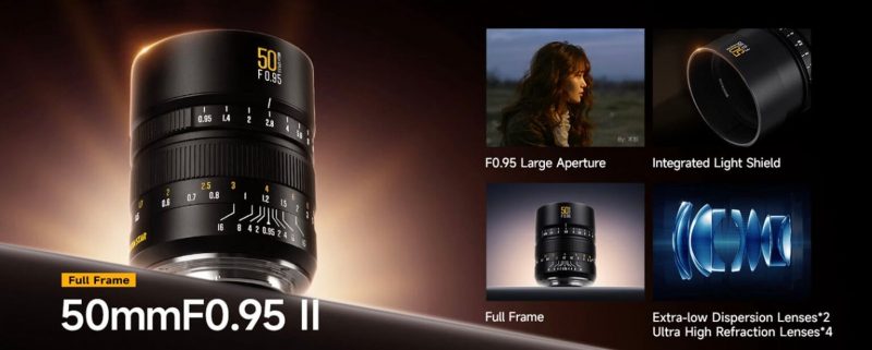 ra mắt Brightin Star 50mm f/0.95 II