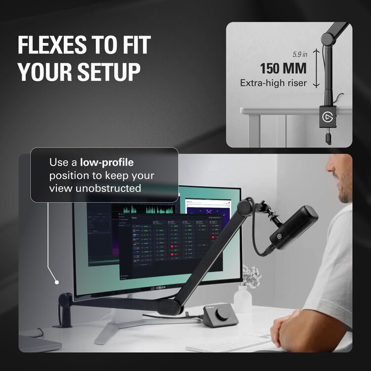 Elgato Wave Mic Arm MK.2 Broadcast Boom Arm - Ảnh 6