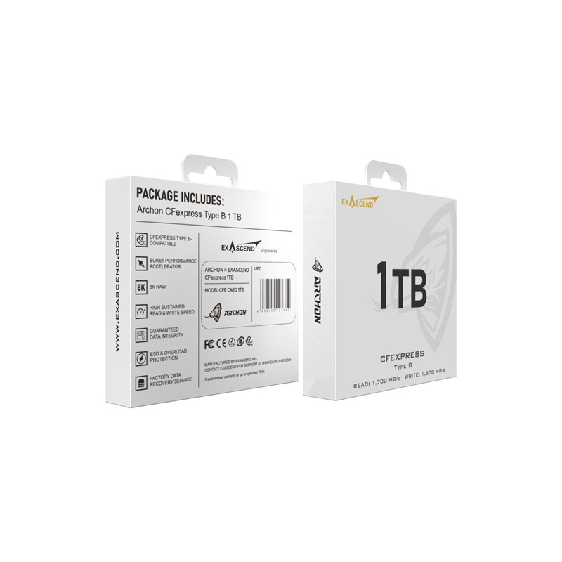 Thẻ Nhớ Exascend 1TB Archon CFexpress Type B - Ảnh 3