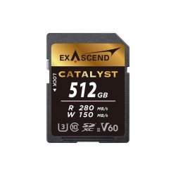 Thẻ Nhớ Exascend 512GB Catalyst UHS-II SDXC V60