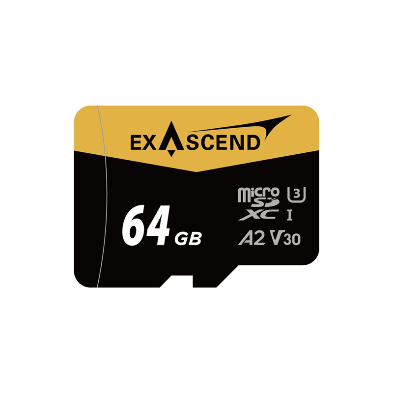 Thẻ Nhớ Exascend 64GB Catalyst UHS-I microSDXC V30 + Adapter