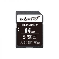 Thẻ Nhớ Exascend 64GB Element UHS-I SDXC V30
