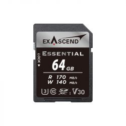 Thẻ Nhớ Exascend 64GB Essential UHS-I SDXC V30