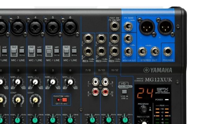 Mixer Yamaha MG12XUK