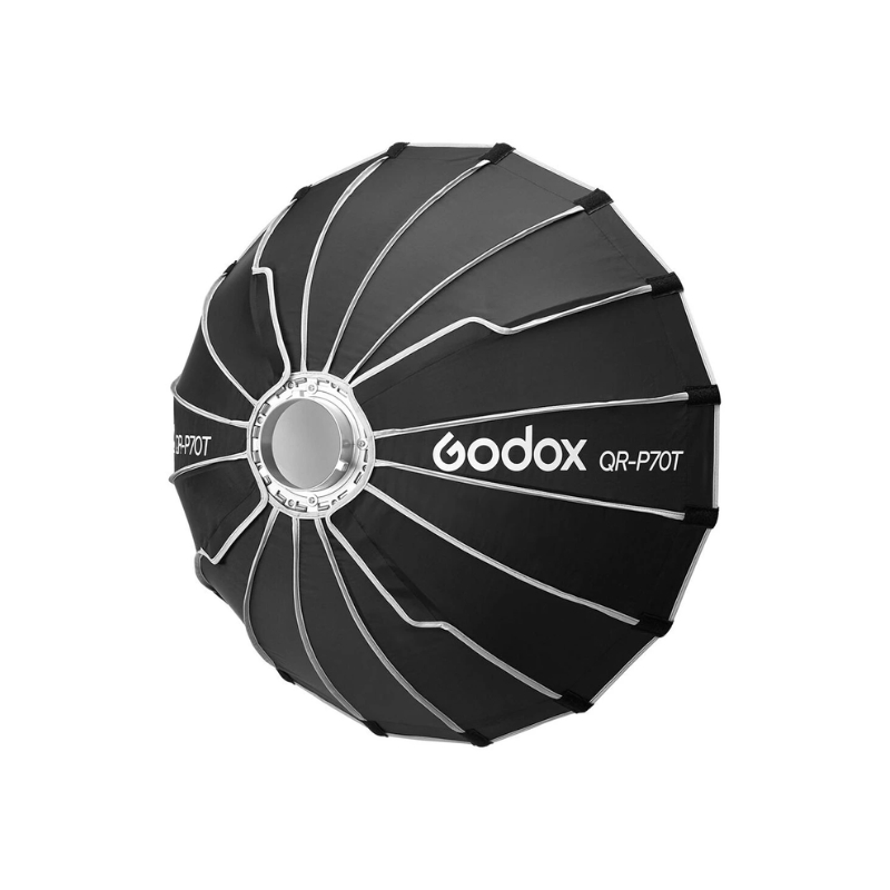 Parapolic Softbox (bao gồm lưới) Godox - QR-P60T / 70T / 90T / 120T / 150T - Ảnh 2
