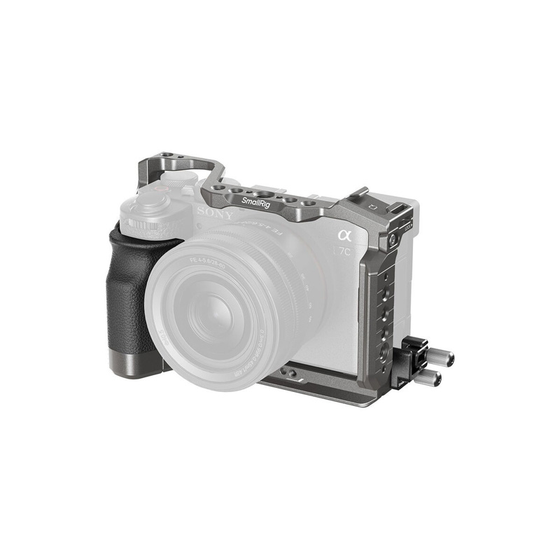 SmallRig HawkLock Quick Release Cage Kit with Silicone Handle for Sony a7C II & a7CR (5198)