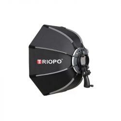 Softbox bát giác Triopo KS2-90 cho đèn flash speedlite (bao gồm lưới tổ ong)