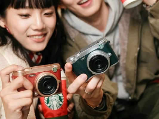 máy ảnh starbucks