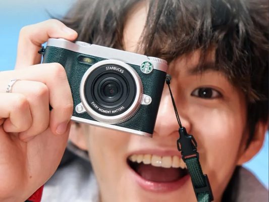 máy ảnh starbucks
