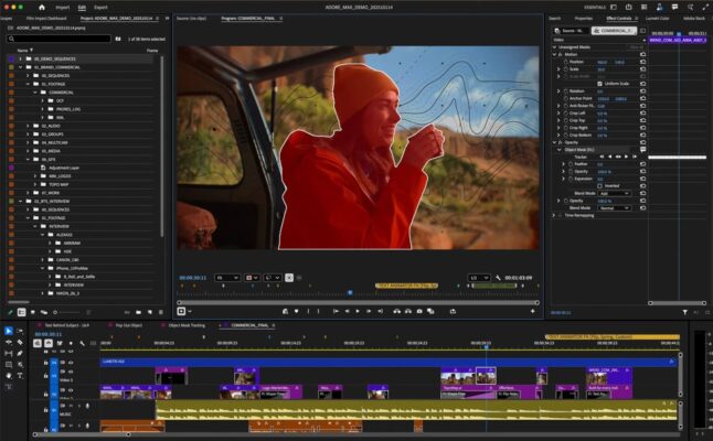 Adobe Premiere phiên bản mới
