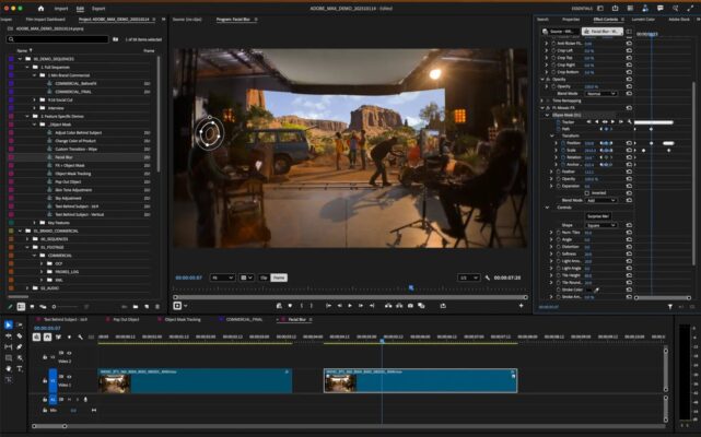 Adobe Premiere phiên bản mới