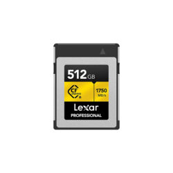 Thẻ nhớ CFexpress Lexar Professional 512GB Type B GOLD Series LCXEXPR256G-RNENG