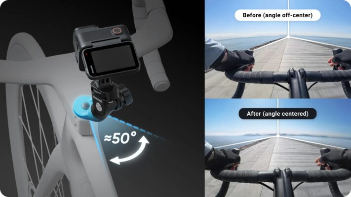 Insta360 Bike Headset Cap Mount